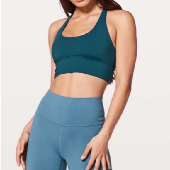 Lululemon Free To Be Moved Bra size 4 Deep Uniform Blue - Picture 4 of 8